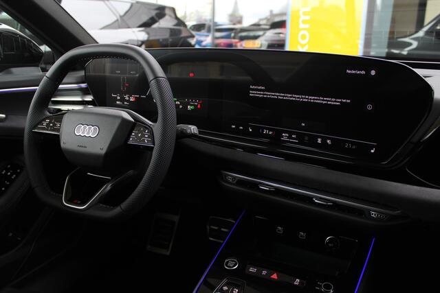 Audi A6 Avant 2.0 e-Hybrid Quattro S-Line | Achteras besturing | Alcantara/Leder | Zwenkbare Trekhaak | 360 | 