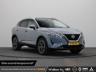 NISSAN QASHQAI 140pk MHEV N-Connecta | All Season Banden | Trekhaak | Stoelverwarming | Panoramadak |