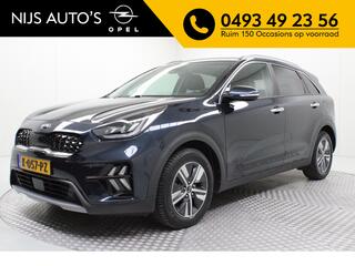 KIA Niro 1.6 GDi Hybrid DynamicPlusLine | automaat | climate | leder+stoelverwarming | pdc v/a+camera | carplay | navi | keyless | cruise adaptief | dode 