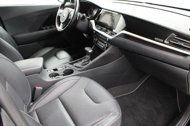 KIA Niro 1.6 GDi Hybrid DynamicPlusLine | automaat | climate | leder+stoelverwarming | pdc v/a+camera | carplay | navi | keyless | cruise adaptief | dode 