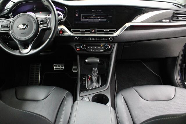 KIA Niro 1.6 GDi Hybrid DynamicPlusLine | automaat | climate | leder+stoelverwarming | pdc v/a+camera | carplay | navi | keyless | cruise adaptief | dode 