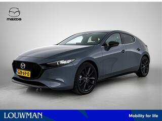 Mazda 3 2.5 e-SkyActiv-G M Hybrid 140 Nagisa | Leder | Stoelgeheugen | Dodehoekdetectie | Stoelverwarming | Camera | Apple Carplay/Android Auto |
