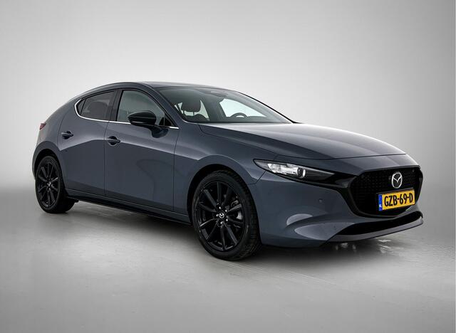 Mazda 3 2.5 e-SkyActiv-G M Hybrid 140 Nagisa | Leder | Stoelgeheugen | Dodehoekdetectie | Stoelverwarming | Camera | Apple Carplay/Android Auto |