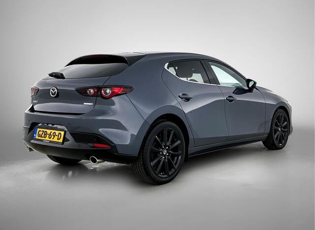 Mazda 3 2.5 e-SkyActiv-G M Hybrid 140 Nagisa | Leder | Stoelgeheugen | Dodehoekdetectie | Stoelverwarming | Camera | Apple Carplay/Android Auto |