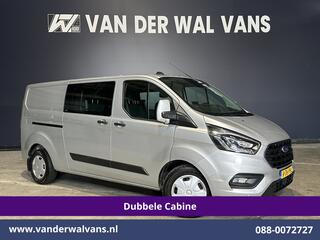 FORD TRANSIT CUSTOM 2.0 TDCI 170pk Automaat L2H1 Dubbele Cabine Euro6 Airco | 5-Zits | Xenon | Camera | Navigatie | Apple Carplay | LED Android Auto, Stoelverwarming, Verwarmde voorruit, Parkeersensoren, Trekhaak