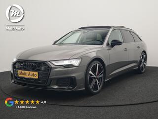 AUDI A6 Avant 55 TFSI e Quattro Facelift S Line Competition PHEV 367pk | Trekhaak Af Fabriek | Panodak | Adaptive Cruise | 360 Camera | Matrix LED | Bang & Olufsen Sound | Lederen Comfortstoelen Memory & Massage & Ventilatie | Keyless | Stuur Verwarmd | Plug In H