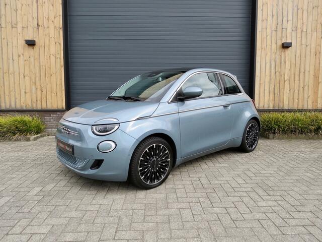 Fiat E-500 La Prima 42 kWh Leder Carplay Unieke kleur