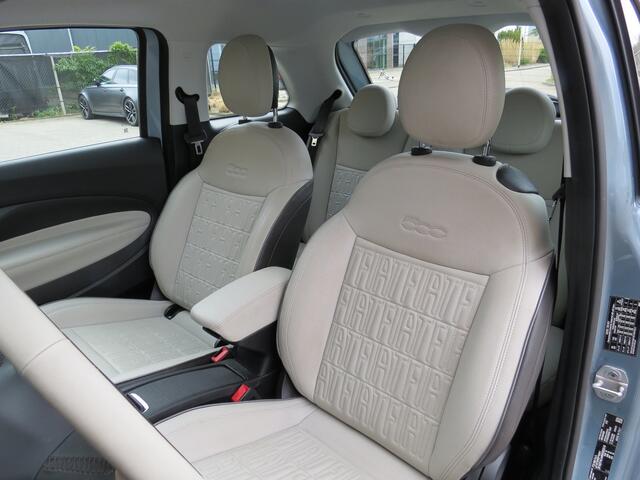 Fiat E-500 La Prima 42 kWh Leder Carplay Unieke kleur