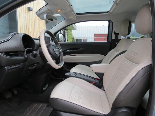 Fiat E-500 La Prima 42 kWh Leder Carplay Unieke kleur