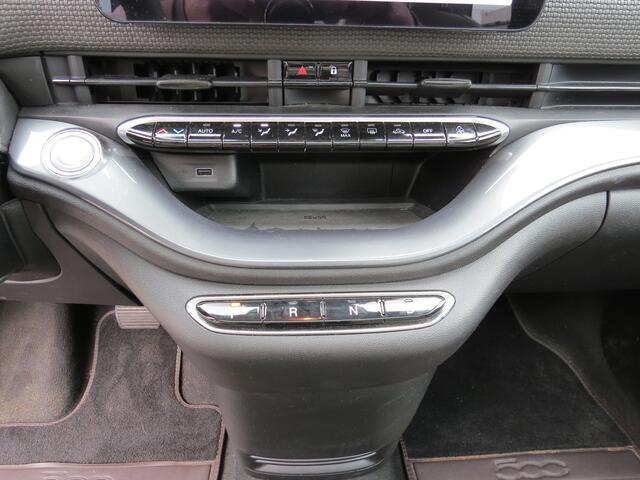 Fiat E-500 La Prima 42 kWh Leder Carplay Unieke kleur