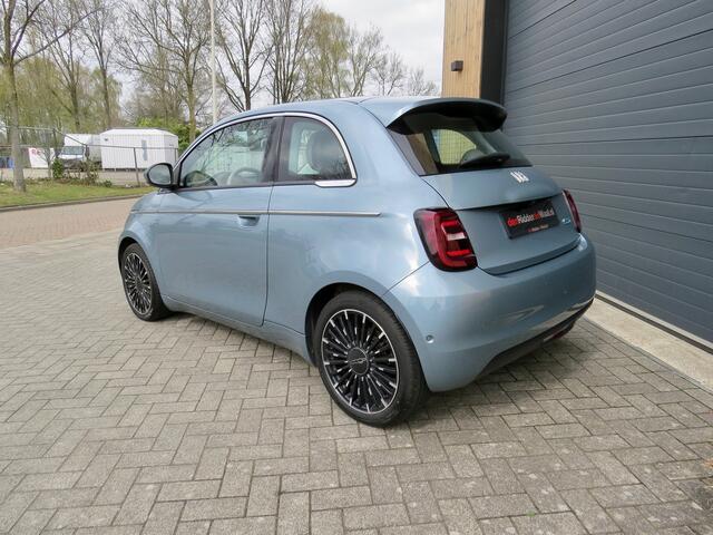 Fiat E-500 La Prima 42 kWh Leder Carplay Unieke kleur
