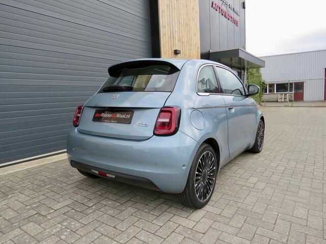 Fiat E-500 La Prima 42 kWh Leder Carplay Unieke kleur