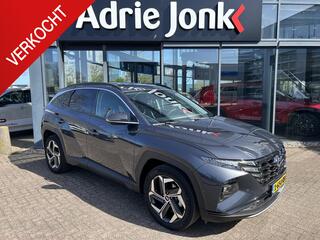HYUNDAI TUCSON 1.6 T-GDI HEV Premium AUTOMAAT | FULL HYBRID | 360gr CAMERA | LEDER | EL.A.KLEP | NAVIGATIE | STOEL VERWARMING | STOEL VENTILATIE | STUUR VERWARMING | SET WINTERWIELEN | NED. AUTO | 1e EIGENAAR |