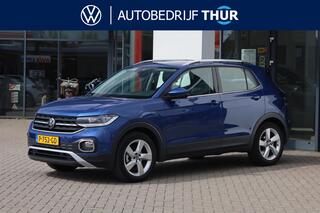 VOLKSWAGEN T-Cross 1.0 TSI Style 110PK / 81kW DSG, NL auto 1e eigenaar nieuw door ons geleverd en onderhouden, trekhaak, LED verlichting, 2-zonbe climatronic, draadloos Apple Carplay & Android Auto, 17