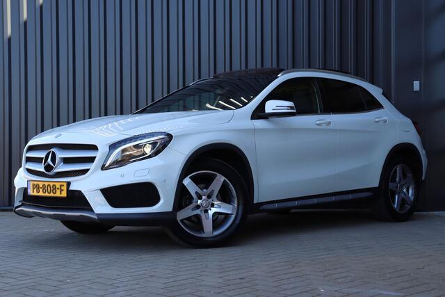 Mercedes-Benz GLA-Klasse 180 Prestige AMG | Pano | Stoelverwarming | Cruise | Clima | Navi | Alcantara | Leder | Lm Velgen | Xenon