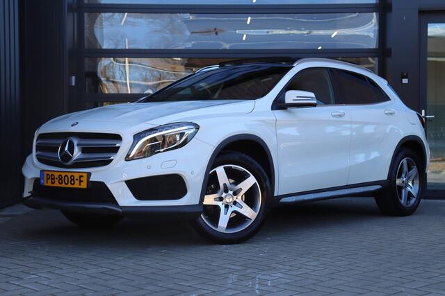 Mercedes-Benz GLA-Klasse 180 Prestige AMG | Pano | Stoelverwarming | Cruise | Clima | Navi | Alcantara | Leder | Lm Velgen | Xenon