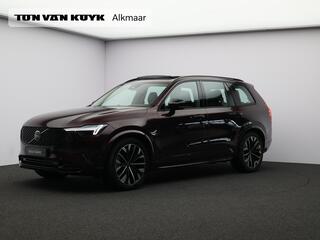 VOLVO XC90 2.0 T8 Plug-in hybrid AWD Ultra Dark / Luchtvering / Trekhaak / Head-Up Display / Bowers & Wilkins Audio / Stoelmassage / Stoelventilatie / 360 camera / Pano. dak / Stuurwiel-, stoel- & achterbankverwarming / Elektr. stoelverstelling / Blis
