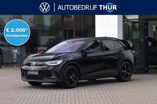 VOLKSWAGEN ID.4 Pro Limited Edition Plus 77 kWh 282PK / 210kW, LED Matrix IQ.Light, panoramadak, achteruitrijcamera, voorstoelen verwarmbaar met massagefunctie, dodehoekdetectie (Side Assist), Apple Carlay & Android Auto, draadloos telefoon laden, elektr. uitklapbare tre