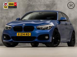 BMW 1-SERIE 118i M Sport Line Shadow Automaat (NAVIGATIE, M PAKKET, VIRTUAL COCKPIT, STOELVERWARMING, SPORTSTOELEN, ZWART HEMEL, GETINT GLAS, PARKEERSENSOREN, NIEUWSTAAT)