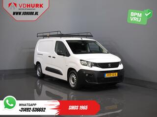 PEUGEOT PARTNER 1.5 HDI 130 pk Aut. L2 NL Auto/ 3Pers./ Carplay/ Airco/ Navi/ Imperiaal/ Cruise/ PDC/ DAB/ Trekhaak