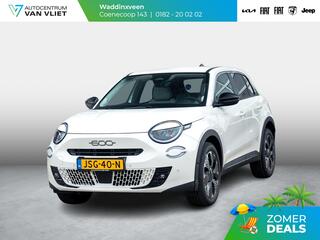 FIAT 600 1.2 Hybrid La Prima | 145 PK | Apple Carplay | Camera l El. Stoelen l Stoelverwarming