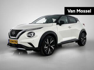 NISSAN JUKE 1.0 DIG-T N-Design 114PK | Automaat | Navigatie | 19'' Inch Velgen | Half-Lederen Bekleding | Achteruitrijcamera | Apple CarPlay & Android Auto