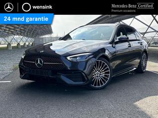 MERCEDES-BENZ C-KLASSE 180 Star Edition AMG Line | Panoramadak | Memory stoelen | 360 camera | Digital light | Sfeerverlichting |