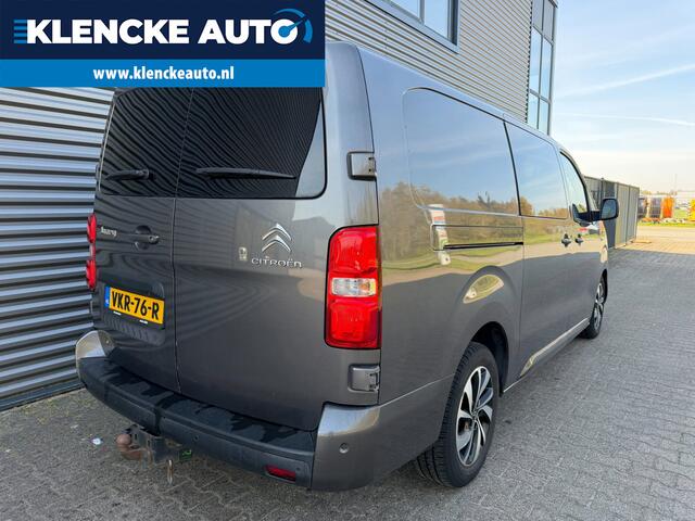 Citroen Jumpy 2.0 BlueHDI 180PK Club XL Automaat Dubbel cabine Adaptive cruise ctrl Trekhaak Camera