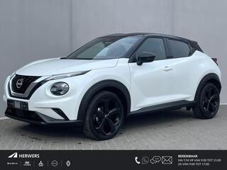 NISSAN JUKE 1.0 DIG-T Tekna Automaat / Dode Hoek Detectie / Stuur-, Stoel- en Voorruitverwarming / Apple Carplay&Android Auto / 360 Camera / Cold Pack / Adaptief Cruise Control /