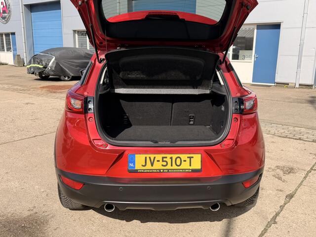 Mazda CX-3 1.5 SkyActiv-D 105 SkyLease+ EURO 6, 6-BAK, AIRCOCLIMA, CRUISE CONTROL, PARKEERSENSOREN, STOELVERWARMING, GROOT NAVIGATIE-BLUETOOTH-MULTIMEDIASYS