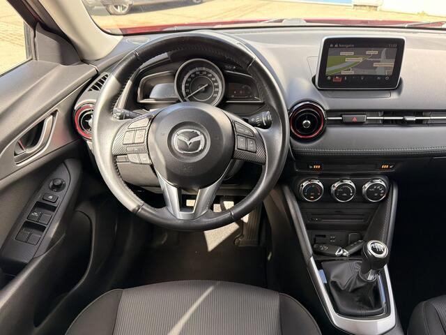 Mazda CX-3 1.5 SkyActiv-D 105 SkyLease+ EURO 6, 6-BAK, AIRCOCLIMA, CRUISE CONTROL, PARKEERSENSOREN, STOELVERWARMING, GROOT NAVIGATIE-BLUETOOTH-MULTIMEDIASYS