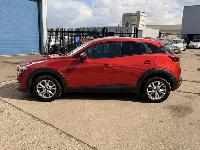 Mazda CX-3 1.5 SkyActiv-D 105 SkyLease+ EURO 6, 6-BAK, AIRCOCLIMA, CRUISE CONTROL, PARKEERSENSOREN, STOELVERWARMING, GROOT NAVIGATIE-BLUETOOTH-MULTIMEDIASYS