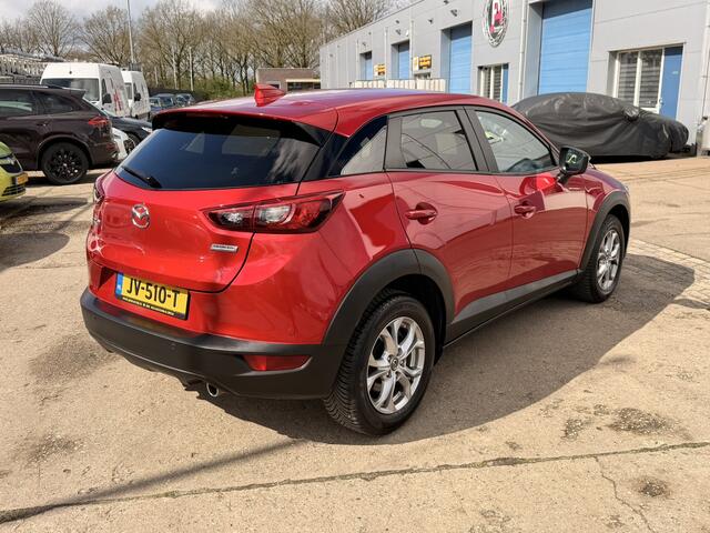 Mazda CX-3 1.5 SkyActiv-D 105 SkyLease+ EURO 6, 6-BAK, AIRCOCLIMA, CRUISE CONTROL, PARKEERSENSOREN, STOELVERWARMING, GROOT NAVIGATIE-BLUETOOTH-MULTIMEDIASYS