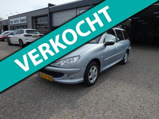 PEUGEOT 206 SW 1.4 X-line|VERKOCHT!|Airco|Lage KM|Nw.APK|Dealer Ond.|LM-Velgen|Trekhaak