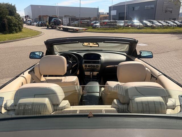 BMW 6-Serie Cabrio 645Ci S Cabrio Navi Leer Clima