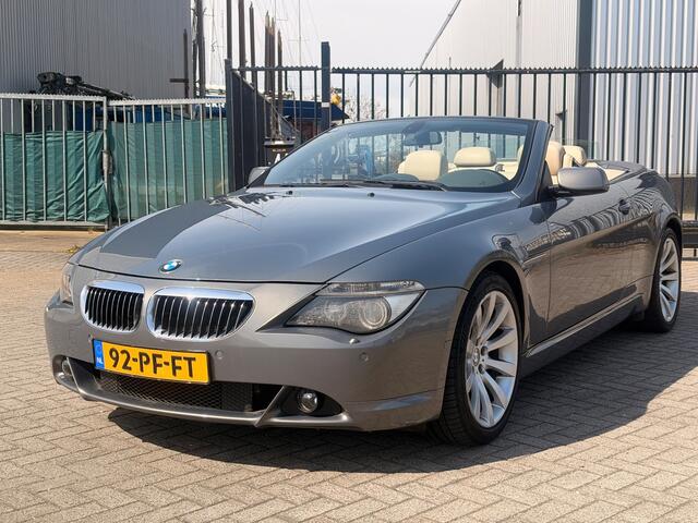 BMW 6-Serie Cabrio 645Ci S Cabrio Navi Leer Clima