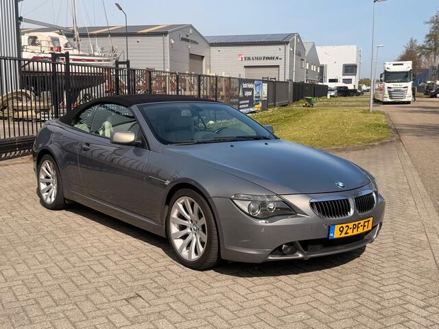 BMW 6-Serie Cabrio 645Ci S Cabrio Navi Leer Clima