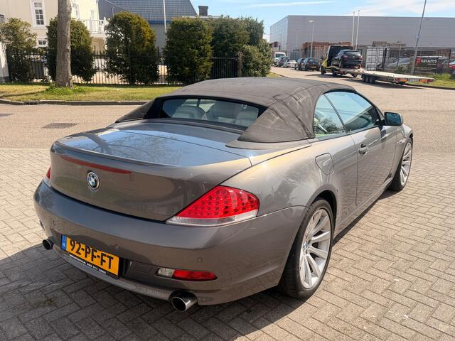 BMW 6-Serie Cabrio 645Ci S Cabrio Navi Leer Clima
