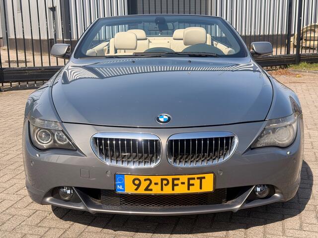 BMW 6-Serie Cabrio 645Ci S Cabrio Navi Leer Clima