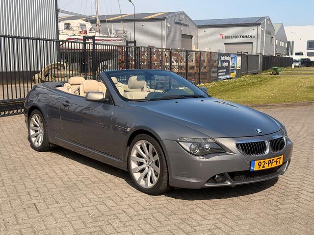 BMW 6-Serie Cabrio 645Ci S Cabrio Navi Leer Clima