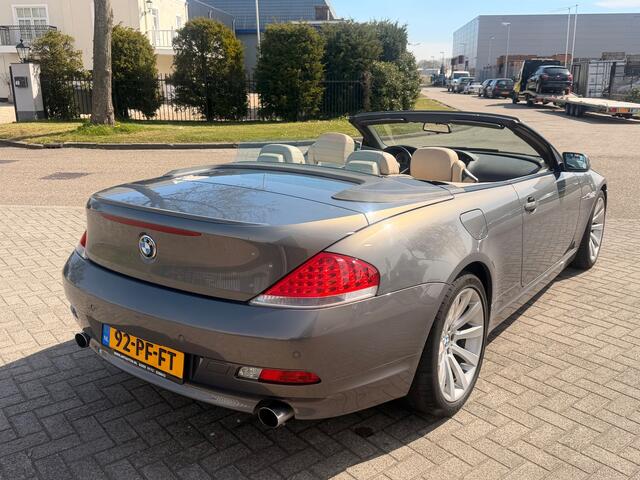 BMW 6-Serie Cabrio 645Ci S Cabrio Navi Leer Clima