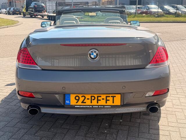 BMW 6-Serie Cabrio 645Ci S Cabrio Navi Leer Clima