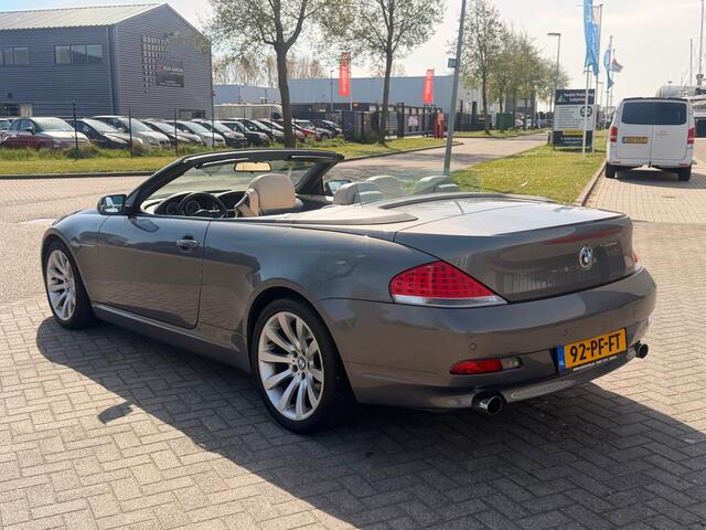 BMW 6-Serie Cabrio 645Ci S Cabrio Navi Leer Clima