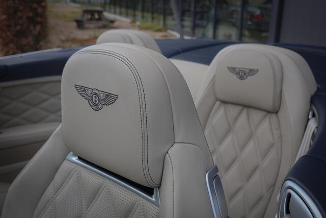 Bentley Continental GTC 6.0 W12 | MULLINER | MASSAGE & STOELVERWARMING & VERKOELING | ADAPTIVE CRUISE CONTROL | CAMERA | 21 | LUCHTVERING | 4WD | ETC.
