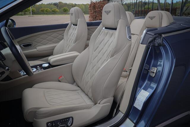 Bentley Continental GTC 6.0 W12 | MULLINER | MASSAGE & STOELVERWARMING & VERKOELING | ADAPTIVE CRUISE CONTROL | CAMERA | 21 | LUCHTVERING | 4WD | ETC.