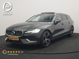 VOLVO V60 T6 Recharge AWD Inscription PHEV 340pk Dealer O.H. | Panodak | Camera | Lederen Sportstoelen Memory & Verwarmd | Stuur Verwarmd | Keyless | Navigatie | DAB | Cruise Control | Plug In Hybrid |
