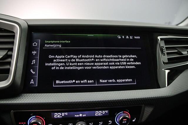 Audi A1 Sportback 30 TFSI S edition | Cruise control | Stoelverwarming | Parkeersensor achter | Audi sound | App connect | Virtual cockpit
