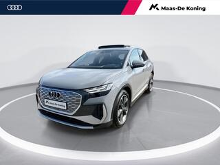 AUDI Q4 e-tron 40 Edition 77 kWh / 204pk S Line � Panoramadak � Trekhaak � Apple/Android Car Play � Leder/Stof