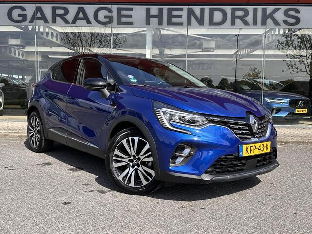 Renault Captur 1.6 E-Tech Plug-in Hybrid 160 Initiale Paris | TWO TONE | Leder | stuur/stoelverwarming | DAB Ontvanger |