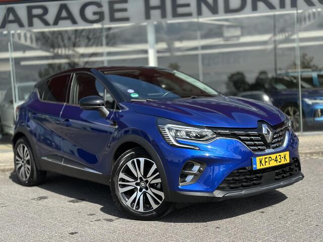 Renault Captur 1.6 E-Tech Plug-in Hybrid 160 Initiale Paris | TWO TONE | Leder | stuur/stoelverwarming | DAB Ontvanger |
